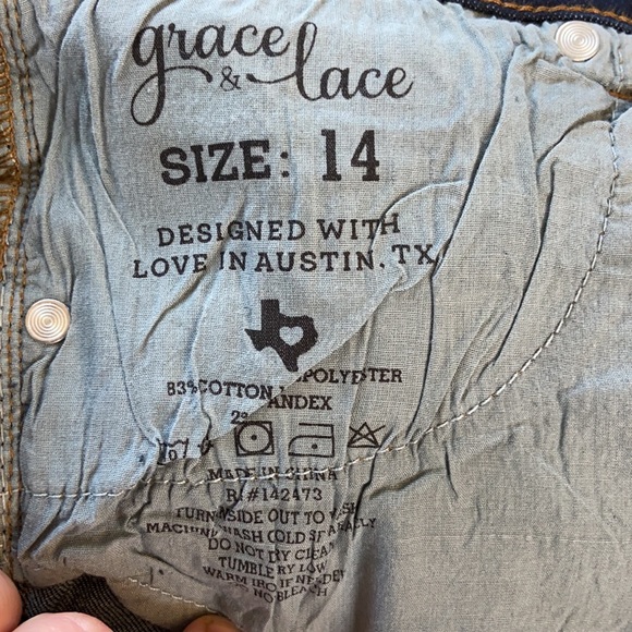 G&L super stretch shorts size 14 - Picture 5 of 6